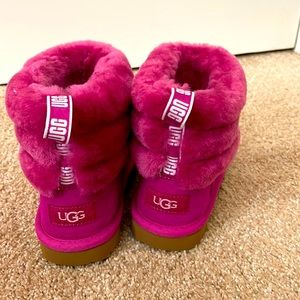 Ugg kids USA SIZE 13 pink bootie